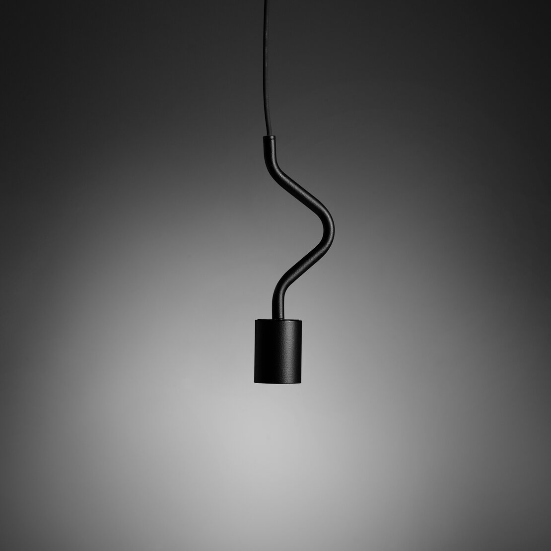 Caos suspended lamp - Suspension lamp in black finish - Sforzin illuminazione
