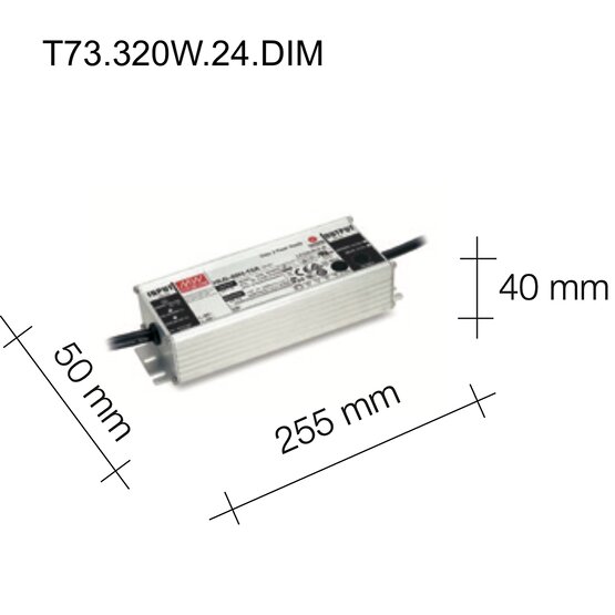 Fuente de alimentación, Fuente de alimentación 24 voltios 320 vatios regulable